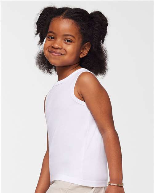 3323 - Toddler Fine Jersey Tank - Rabbit Skins - Image 11