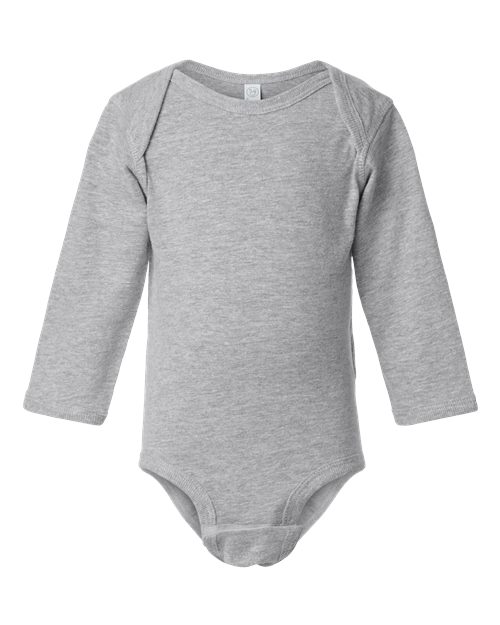 4421 - Infant Fine Jersey Long Sleeve Bodysuit - Rabbit Skins - Image 7