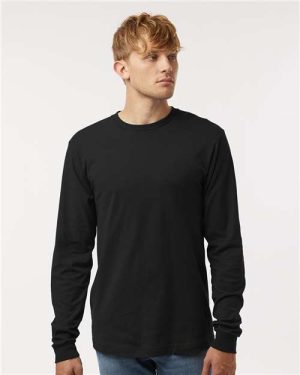 4501 - Fine Jersey Long Sleeve T-Shirt - M&O