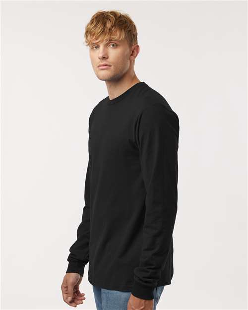 4501 - Fine Jersey Long Sleeve T-Shirt - M&O - Image 2