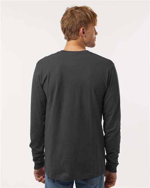4501 - Fine Jersey Long Sleeve T-Shirt - M&O - Image 9
