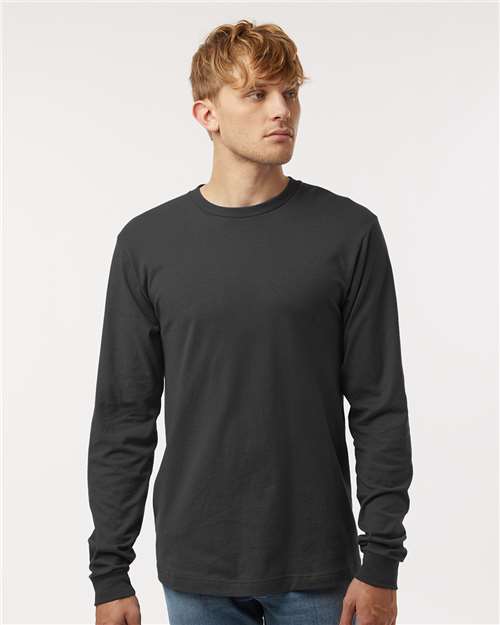 4501 - Fine Jersey Long Sleeve T-Shirt - M&O - Image 7