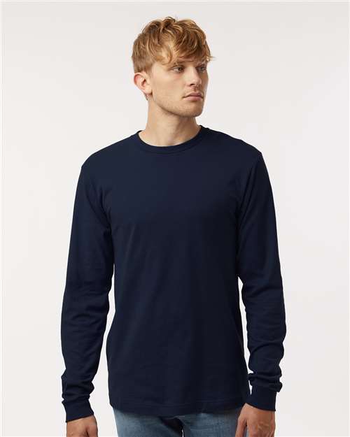 4501 - Fine Jersey Long Sleeve T-Shirt - M&O - Image 13