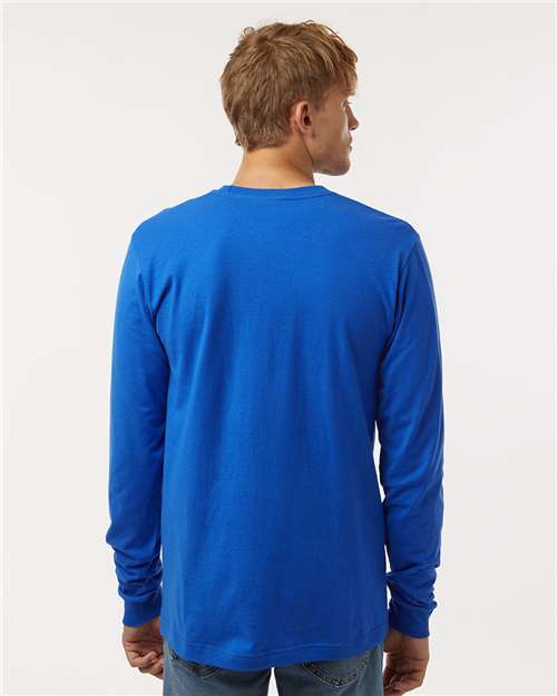 4501 - Fine Jersey Long Sleeve T-Shirt - M&O - Image 63