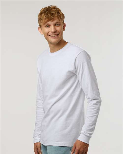 4501 - Fine Jersey Long Sleeve T-Shirt - M&O - Image 26