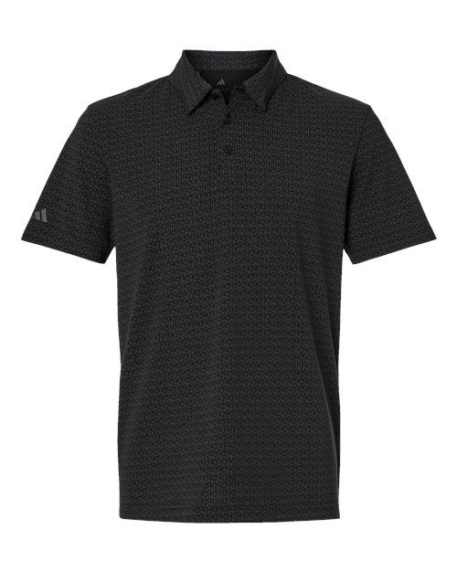 A702 - Men's Blended Printed Polo - Adidas - Image 4