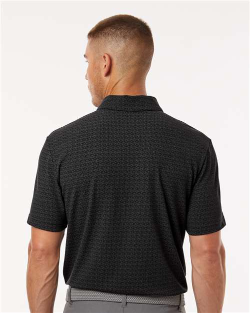 A702 - Men's Blended Printed Polo - Adidas - Image 3