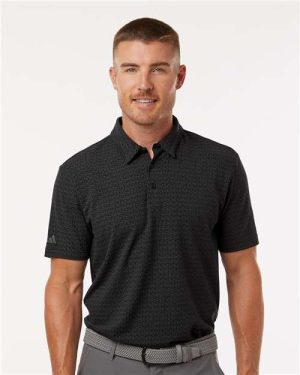 A702 - Men's Blended Printed Polo - Adidas