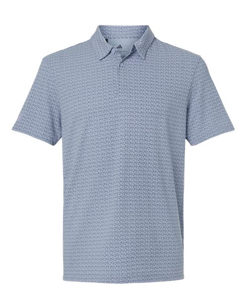 A702 - Men's Blended Printed Polo - Adidas - Image 10