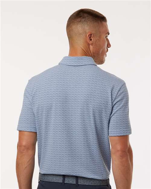 A702 - Men's Blended Printed Polo - Adidas - Image 9