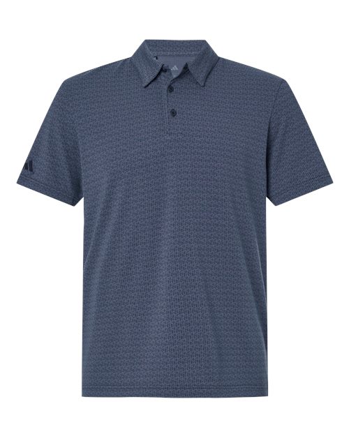 A702 - Men's Blended Printed Polo - Adidas - Image 16