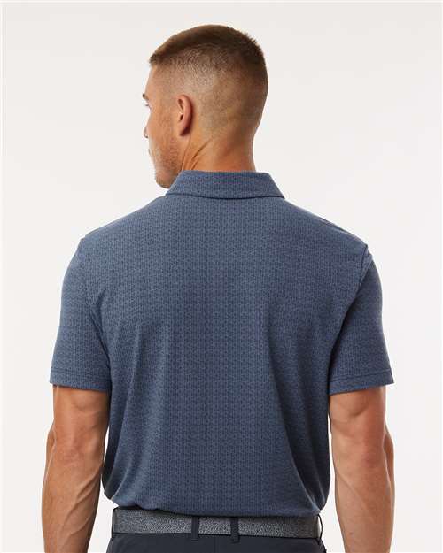A702 - Men's Blended Printed Polo - Adidas - Image 15