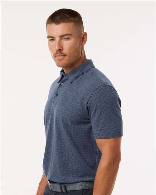 A702 - Men's Blended Printed Polo - Adidas - Image 14