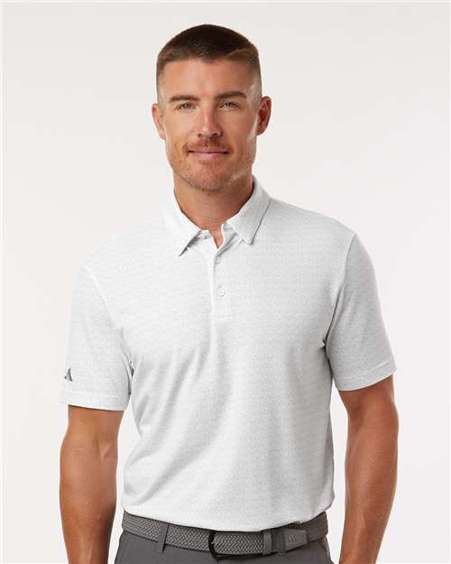 A702 - Men's Blended Printed Polo - Adidas - Image 19