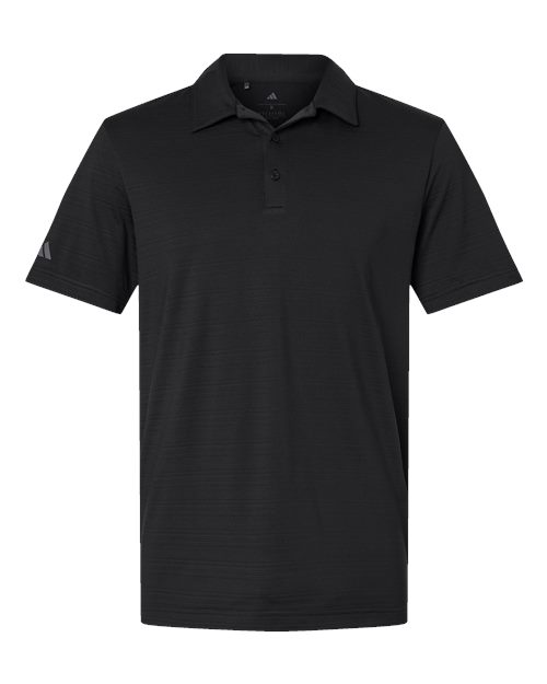 A704 - Men's Textured Stripe Polo - Adidas - Image 4