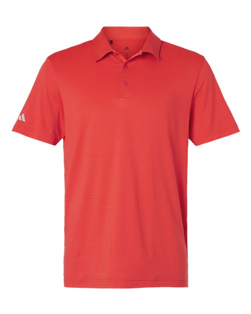 A704 - Men's Textured Stripe Polo - Adidas - Image 10