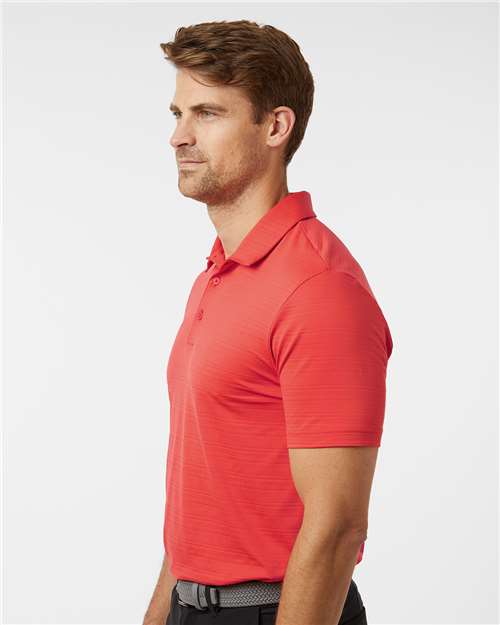 A704 - Men's Textured Stripe Polo - Adidas - Image 8