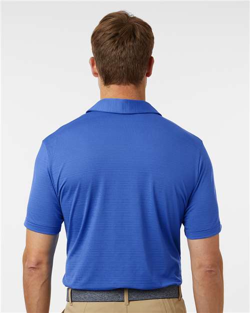 A704 - Men's Textured Stripe Polo - Adidas - Image 15
