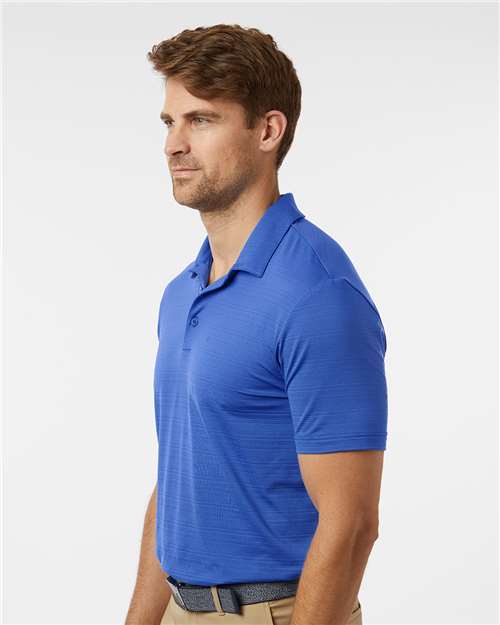 A704 - Men's Textured Stripe Polo - Adidas - Image 14