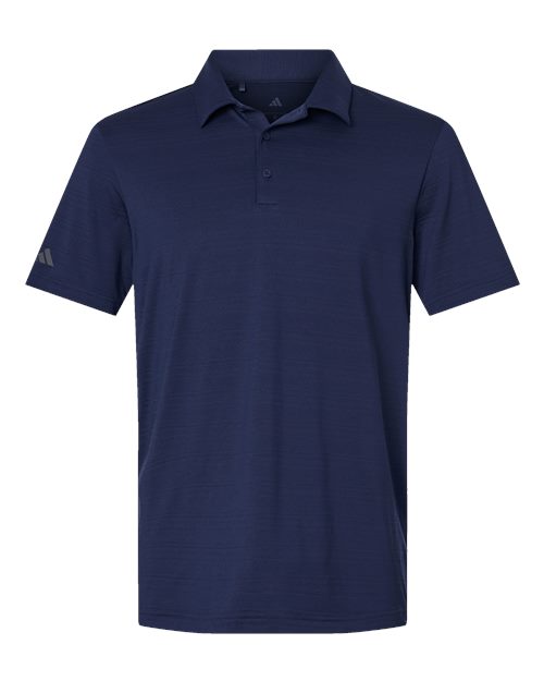 A704 - Men's Textured Stripe Polo - Adidas - Image 22