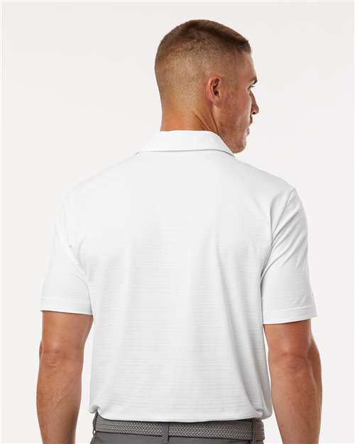 A704 - Men's Textured Stripe Polo - Adidas - Image 27