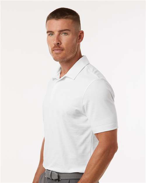 A704 - Men's Textured Stripe Polo - Adidas - Image 26