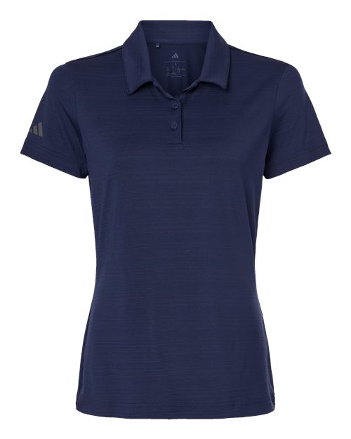 A707 - Women's Textured Stripe Polo - Adidas - Image 10