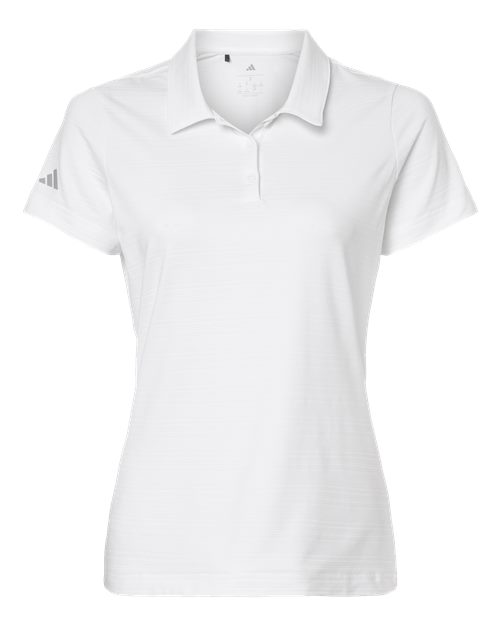 A707 - Women's Textured Stripe Polo - Adidas - Image 16