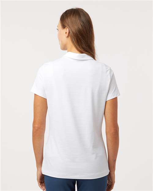 A707 - Women's Textured Stripe Polo - Adidas - Image 15