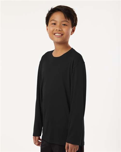 48400Y - Youth Pro-Lock Performance Long Sleeve T-Shirt - AllPro - Image 2
