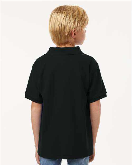 62800Y - Youth Pique Polo - AllPro - Image 3