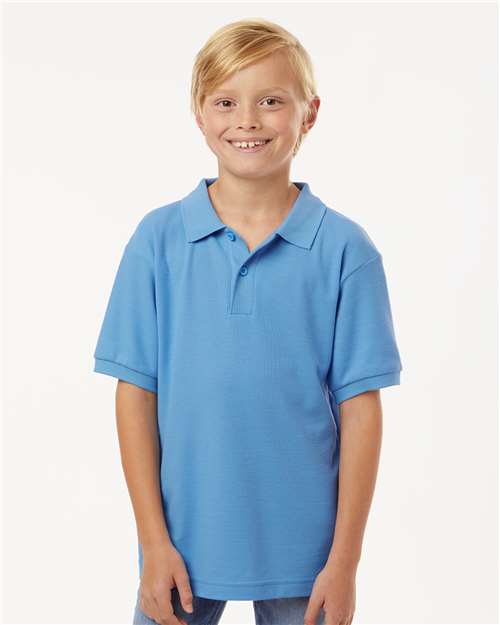 62800Y - Youth Pique Polo - AllPro - Image 7