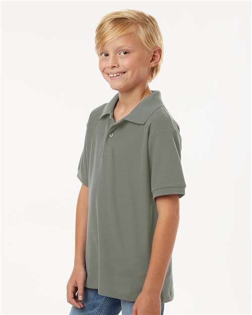 62800Y - Youth Pique Polo - AllPro - Image 14