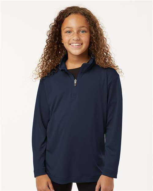 41870Y - Youth Pro-Lock Performance Quarter-Zip Pullover - AllPro - Image 7