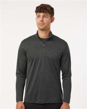 4HM700 - Men's Pro-Lock Performance Mélange Quarter-Zip Pullover - AllPro
