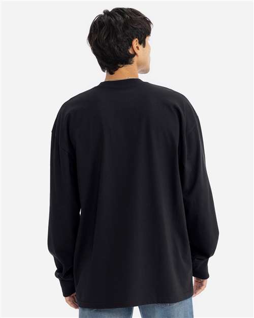 7211 - Unisex Heavyweight Long Sleeve T-Shirt - Next Level - Image 3