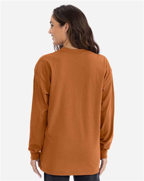 7211 - Unisex Heavyweight Long Sleeve T-Shirt - Next Level - Image 15