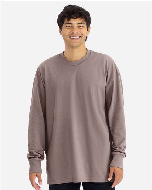 7211 - Unisex Heavyweight Long Sleeve T-Shirt - Next Level - Image 43