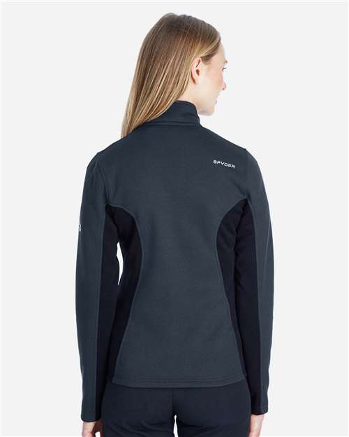 187335 - Women's Constant Full-Zip Sweater Fleece Jacket - Spyder - Image 3