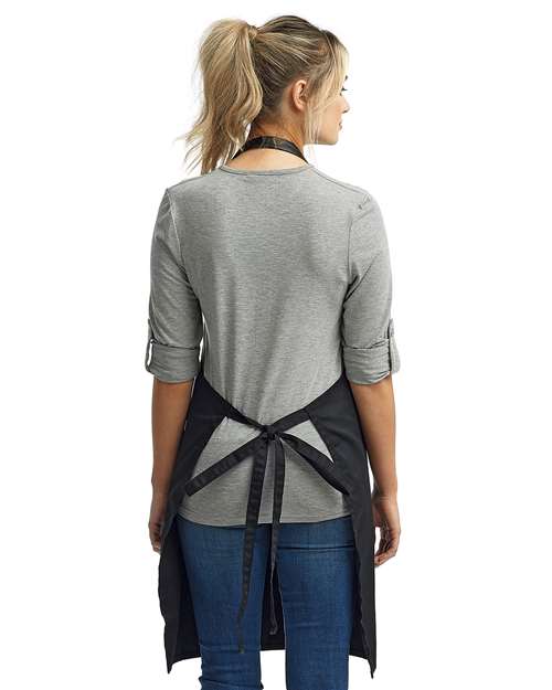 RP123 - Espresso Bib Apron - Artisan Collection by Reprime - Image 3