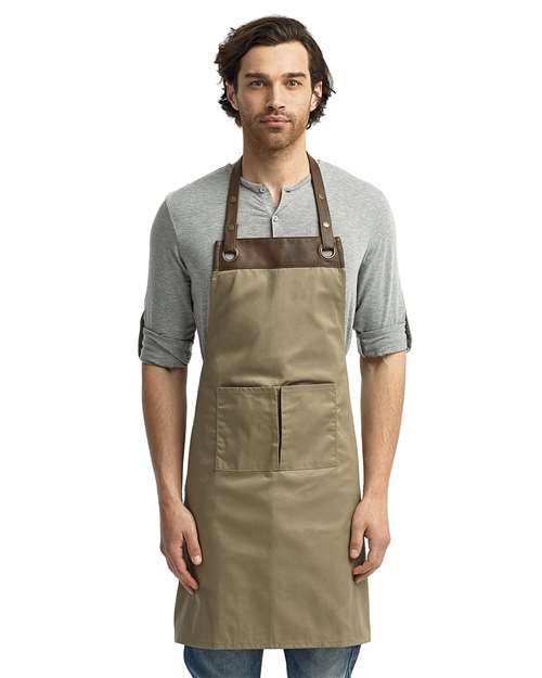 RP123 - Espresso Bib Apron - Artisan Collection by Reprime - Image 9