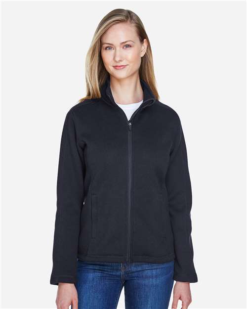 DG793W - Women's Bristol Full-Zip Sweater Fleece Jacket - Devon & Jones
