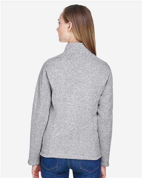 DG793W - Women's Bristol Full-Zip Sweater Fleece Jacket - Devon & Jones - Image 8