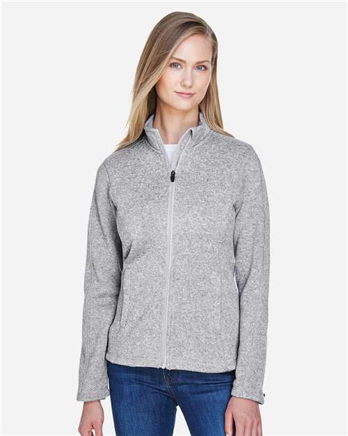 DG793W - Women's Bristol Full-Zip Sweater Fleece Jacket - Devon & Jones - Image 6