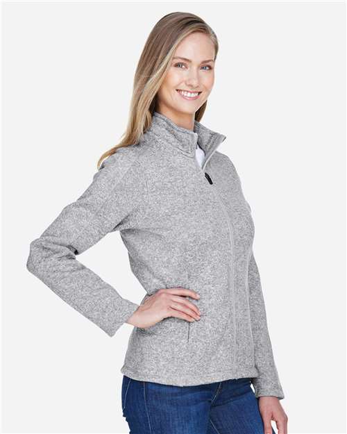DG793W - Women's Bristol Full-Zip Sweater Fleece Jacket - Devon & Jones - Image 7