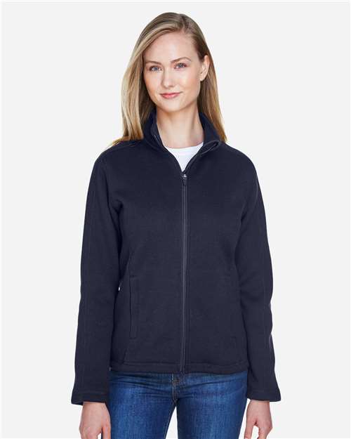 DG793W - Women's Bristol Full-Zip Sweater Fleece Jacket - Devon & Jones - Image 11