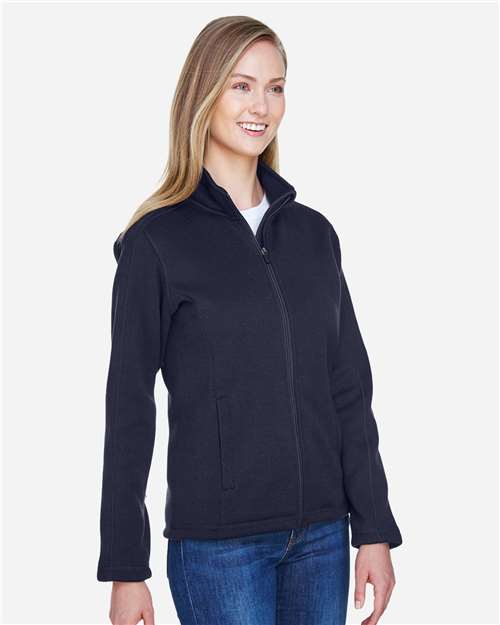 DG793W - Women's Bristol Full-Zip Sweater Fleece Jacket - Devon & Jones - Image 12