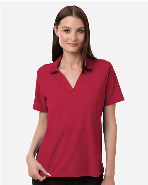 CE106W - Women's Resolve CVC Performance Pique Polo - CORE365 - Image 55