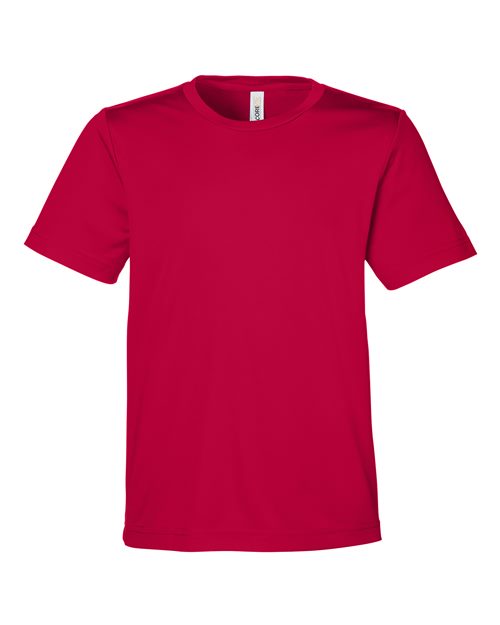 CE10Y - Youth Capital Performance T-Shirt - CORE365 - Image 58