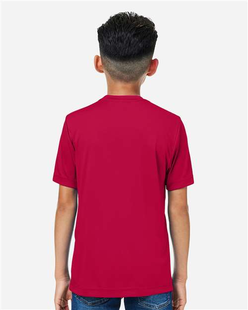 CE10Y - Youth Capital Performance T-Shirt - CORE365 - Image 57